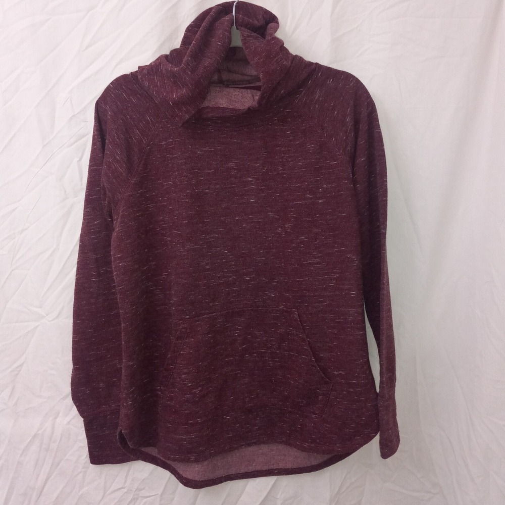 Athletic Works Metropolis Burgundy Lightweight Hoodie Women's‎ Size L 12-24